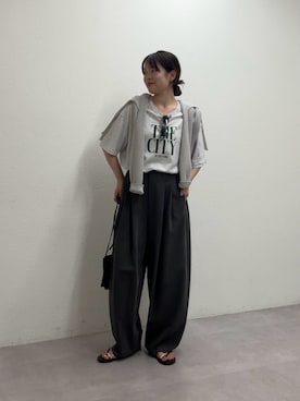 manakaさん(レディース・162cm)の夏コーディネート