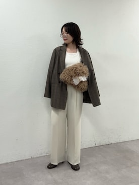 manakaさん（レディース・162cm）の秋コーディネート