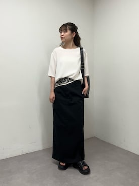 「20代後半」｜manakaさん（レディース・162cm）の春コーディネート