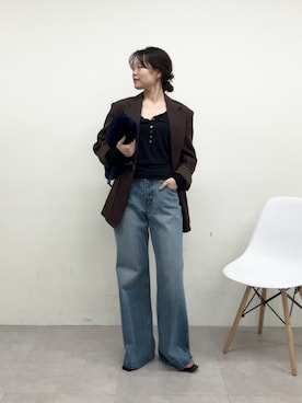 manakaさん(レディース・162cm)の秋コーディネート