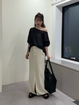 「20代後半」｜manakaさん（レディース・162cm）の春コーディネート