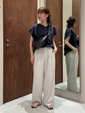 manakaさん（レディース・162cm）の夏コーディネート