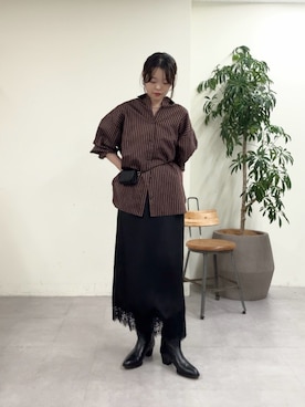 manakaさん(レディース・162cm)の夏コーディネート