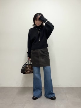 manakaさん(レディース・162cm)の秋コーディネート