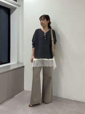 manakaさん（レディース・162cm）の春コーディネート