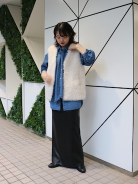 manakaさん（レディース・162cm）の秋コーディネート