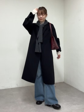 「アイテム（その他アウター）」を使った、manakaさん（レディース・162cm・20代）の秋コーディネート