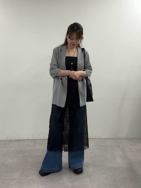 manakaさん（レディース・162cm）の春コーディネート