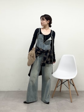 manakaさん(レディース・162cm)の秋コーディネート