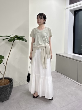 manakaさん(レディース・162cm)の夏コーディネート