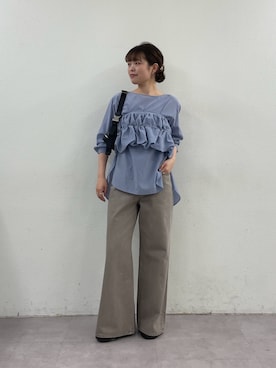 manakaさん(レディース・162cm)の春コーディネート