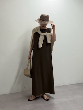 manakaさん（レディース・162cm）の夏コーディネート