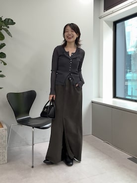 manakaさん（レディース・162cm）の秋コーディネート