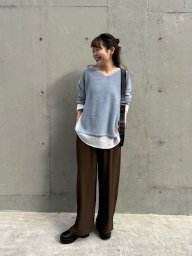 manakaさん（レディース・162cm）の春コーディネート