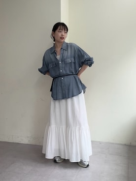 manakaさん(レディース・162cm)の春コーディネート