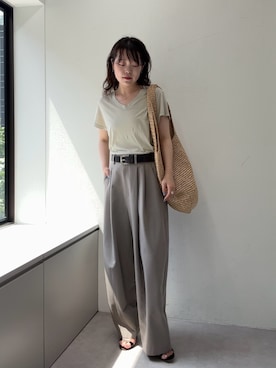 manakaさん(レディース・162cm)の夏コーディネート