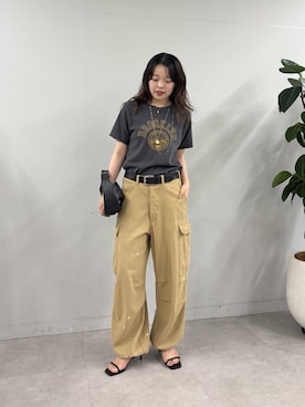 「2.718（ニーテンナナイチハチ）のアイテム」を使った、manakaさん（レディース・162cm）の夏コーディネート