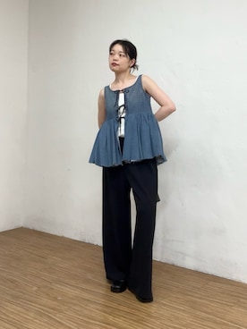 manakaさん(レディース・162cm)の夏コーディネート