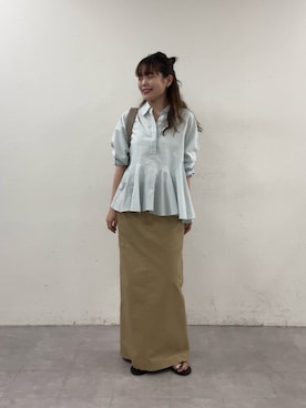 manakaさん(レディース・162cm)の春コーディネート