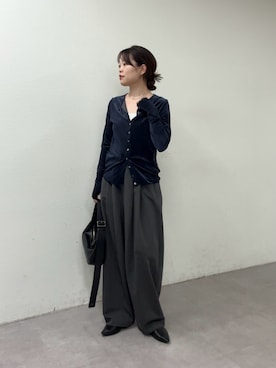 「GALLARDAGALANTE（ガリャルダガランテ）のアイテム（ネックレス）」を使った、manakaさん（レディース・162cm）の夏コーディネート