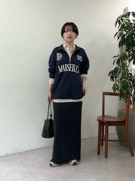 manakaさん（レディース・162cm）の秋コーディネート