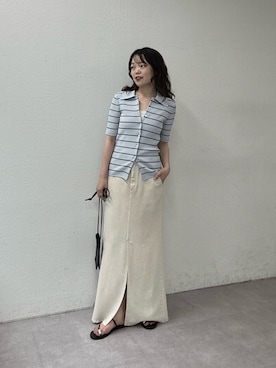 manakaさん(レディース・162cm)の夏コーディネート