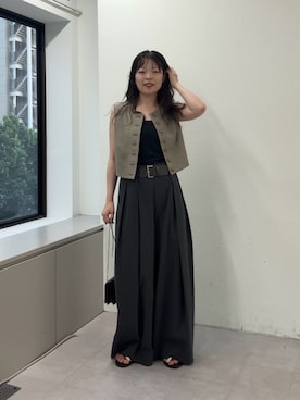 manakaさん(レディース・162cm)の夏コーディネート
