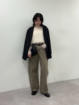 「2.718（ニーテンナナイチハチ）のアイテム」を使った、manakaさん（レディース・162cm）の秋コーディネート