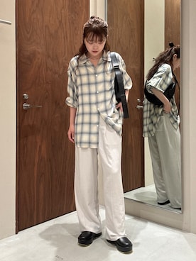 manakaさん（レディース・162cm）の夏コーディネート