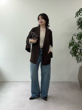 manakaさん(レディース・162cm)の秋コーディネート