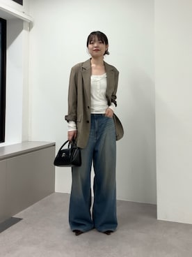 manakaさん(レディース・162cm)の秋コーディネート