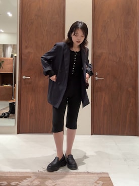 manakaさん（レディース・162cm）の秋コーディネート