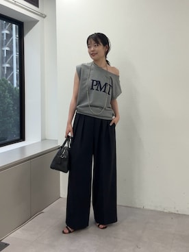 manakaさん（レディース・162cm）の夏コーディネート