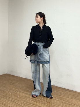 manakaさん（レディース・162cm）の夏コーディネート