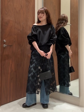 「アイテム（バッグ）」を使った、manakaさん（レディース・162cm・20代）の秋コーディネート