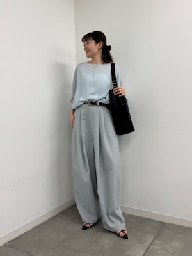 manakaさん（レディース・162cm）の夏コーディネート