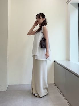 manakaさん(レディース・162cm)の夏コーディネート