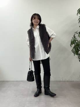manakaさん(レディース・162cm)の秋コーディネート