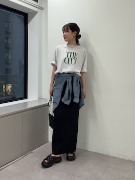 manakaさん(レディース・162cm)の夏コーディネート