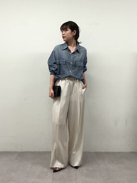 「20代後半」｜manakaさん（レディース・162cm）の春コーディネート