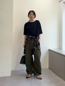 manakaさん（レディース・162cm）の夏コーディネート
