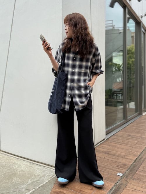 オンブレチェックシャツ（シャツ/ブラウス）｜GALLARDAGALANTE（ガ