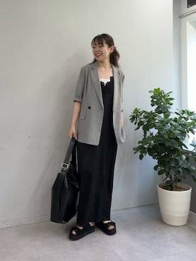 manakaさん(レディース・162cm)の春コーディネート