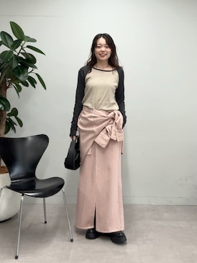 manakaさん（レディース・162cm）の夏コーディネート