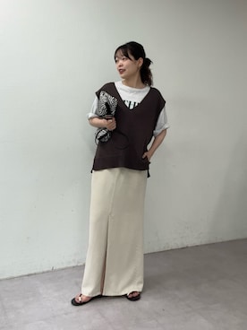 manakaさん(レディース・162cm)の夏コーディネート