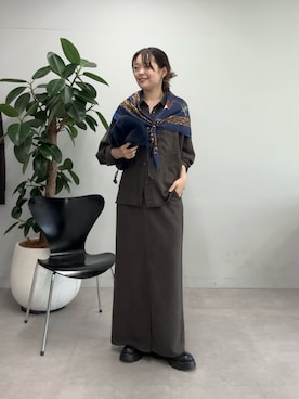 manakaさん（レディース・162cm）の夏コーディネート