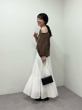 manakaさん(レディース・162cm)の夏コーディネート