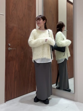 manakaさん（レディース・162cm）の冬コーディネート