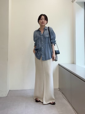 manakaさん(レディース・162cm)の夏コーディネート