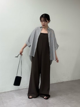 manakaさん(レディース・162cm)の夏コーディネート